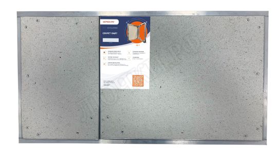 Люк под плитку Нажимной Секрет-Лайт 2 створки 1050*350 Люк под плитку Нажимной Секрет-Лайт 2 створки 1050*350