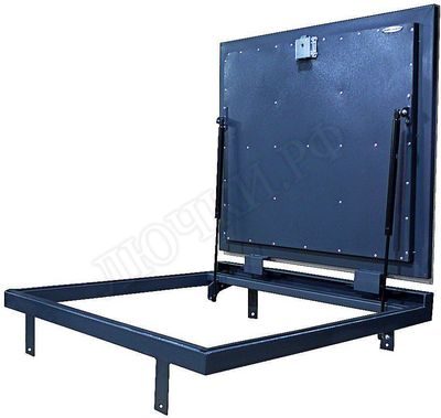 Напольный люк Самоподъемный Усиленный, Короб, AISI304, 1 створка Напольный люк Самоподъемный Усиленный, Короб, AISI304, 1 створка