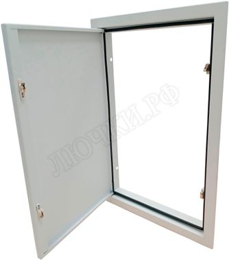 Люк сантехнический Элит усиленный 1 мм нажимной, 1 створка Люк сантехнический Элит усиленный 1 мм нажимной, 1 створка