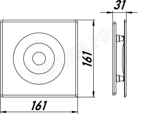 Вытяжной вентилятор Awenta System+, Turbo, 100, KWT100T, POS100, Серебро (сатин), пластик Вытяжной вентилятор Awenta System+, Turbo, 100, KWT100T, POS100, Серебро (сатин), пластик