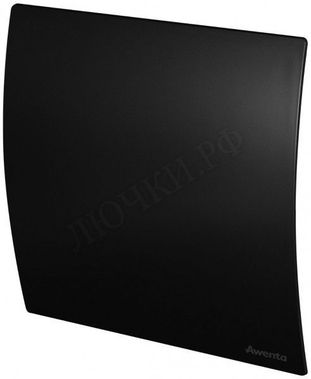 Вытяжной вентилятор Awenta System+, Turbo, 125 KWT125W, Escudo, PECB125M, Чёрный матовый, пластик Вытяжной вентилятор Awenta System+, Turbo, 125 KWT125W, Escudo, PECB125M, Чёрный матовый, пластик