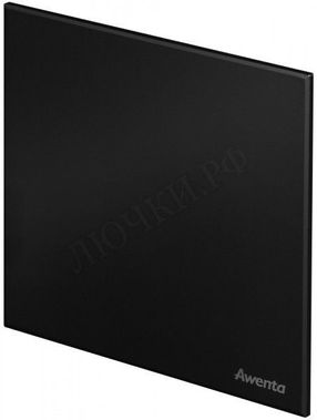 Вытяжной вентилятор Awenta System+, Silent, 125 KWS125T, Trax, PTCB125M, Чёрный матовый, пластик Вытяжной вентилятор Awenta System+, Silent, 125 KWS125T, Trax, PTCB125M, Чёрный матовый, пластик