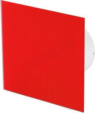 Вытяжной вентилятор Awenta System+, Silent, 125 KWS125T, Trax Glass, PTGR125P, Красный глянцевый, стекло Вытяжной вентилятор Awenta System+, Silent, 125 KWS125T, Trax Glass, PTGR125P, Красный глянцевый, стекло