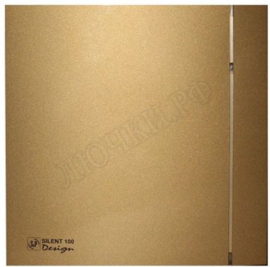 Вытяжной вентилятор SILENT-100 CZ GOLD DESIGN-4C Вытяжной вентилятор SILENT-100 CZ GOLD DESIGN-4C
